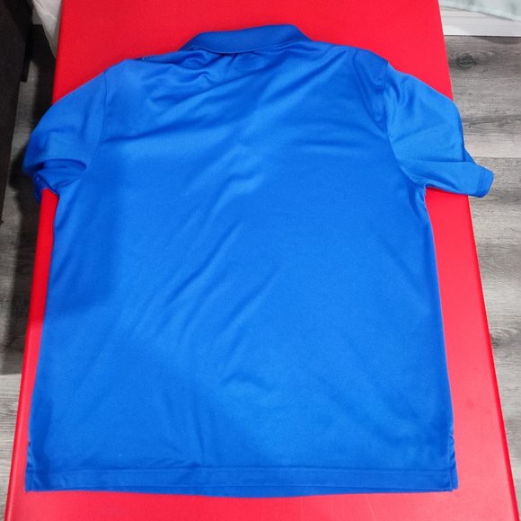 Ben Hogan blue short sleeve active wear shirt men's size XL - Picture 3 of 5